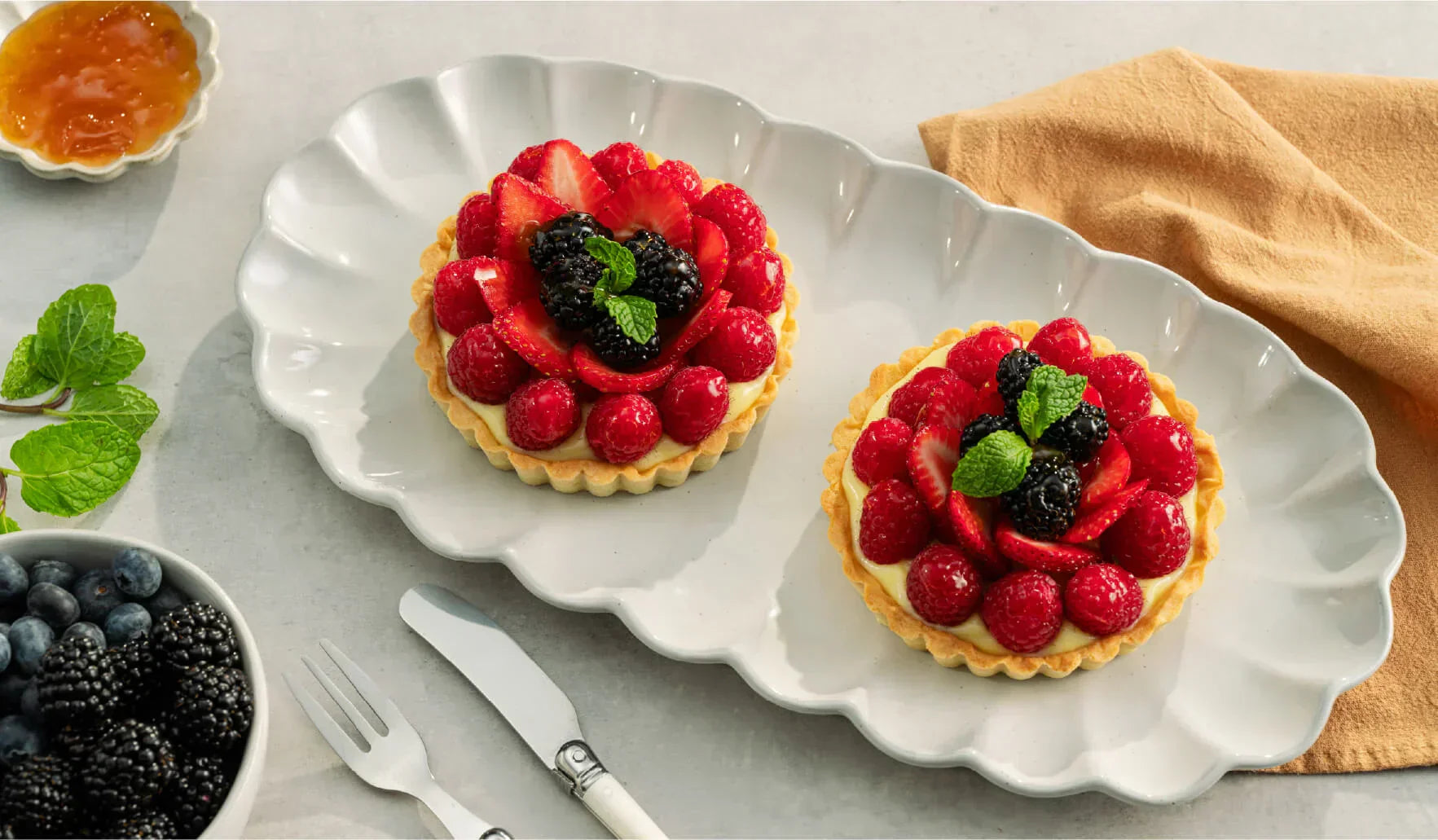 Fresh Fruit Tartlets